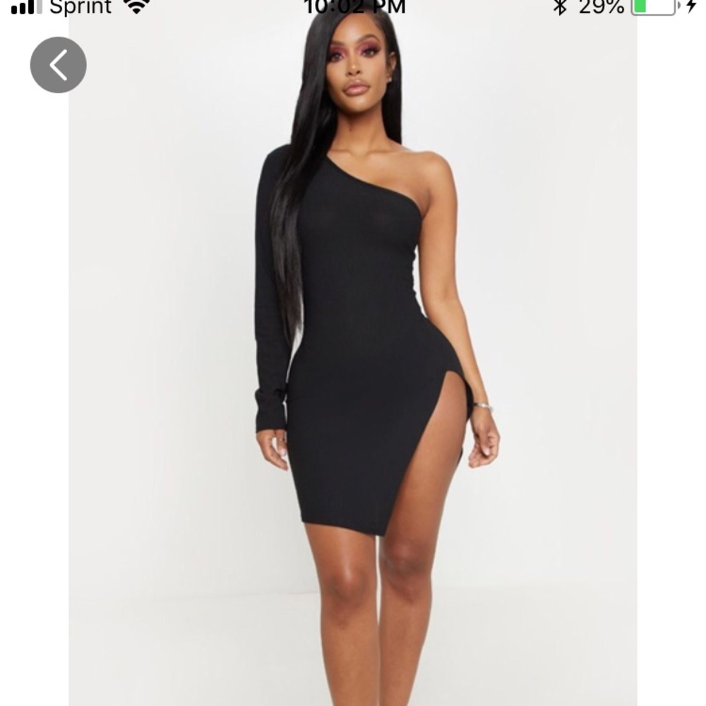 Pretty little thing Black dress.